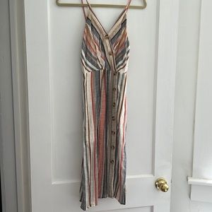 Express striped dress